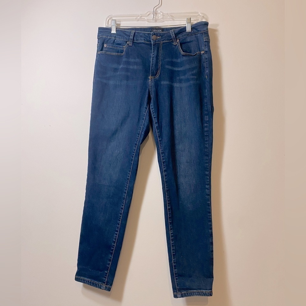 Tahari Kelly Skinny Blue Jeans Womens‎ Size 10
